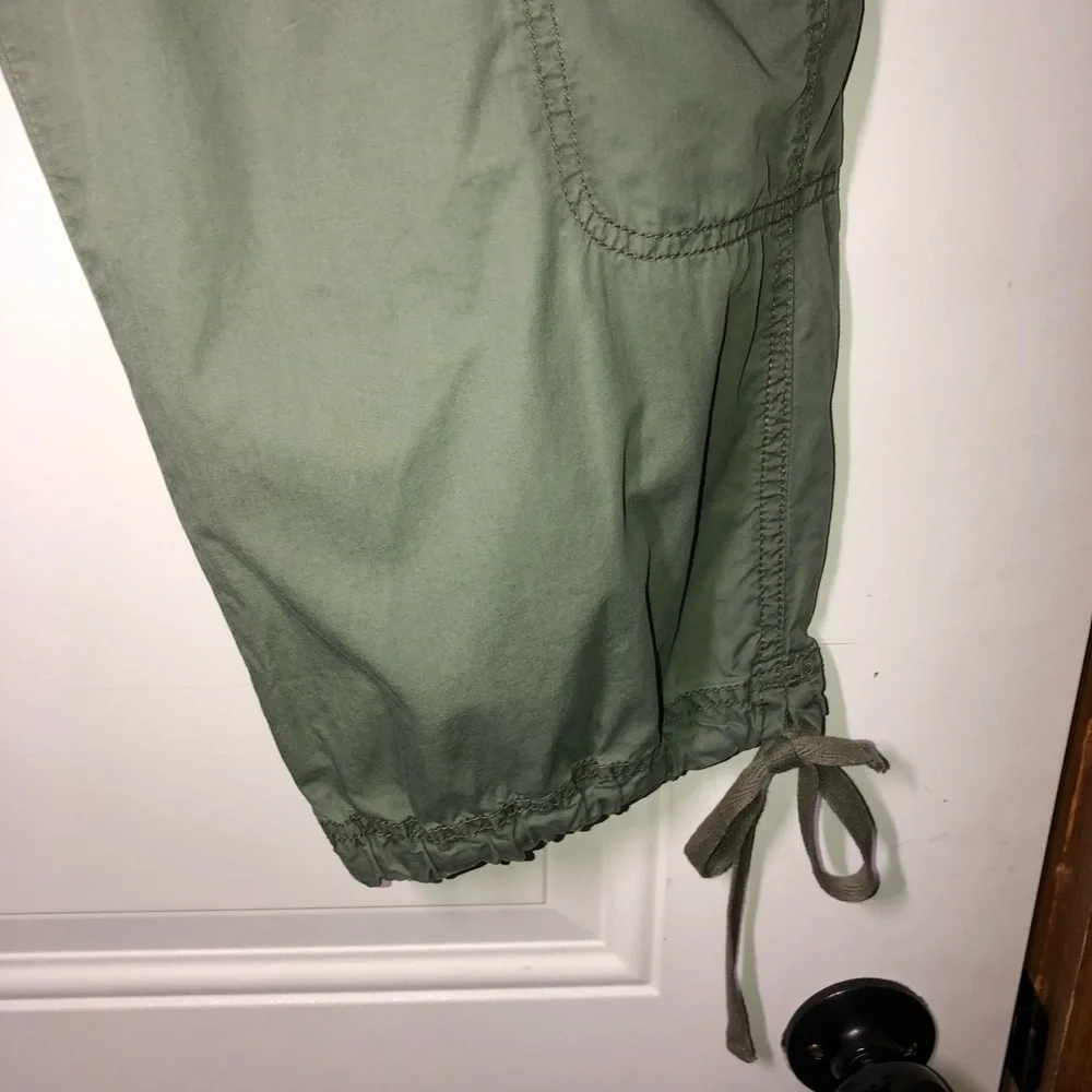 Calvin Klein army green shorts and capris both size 10